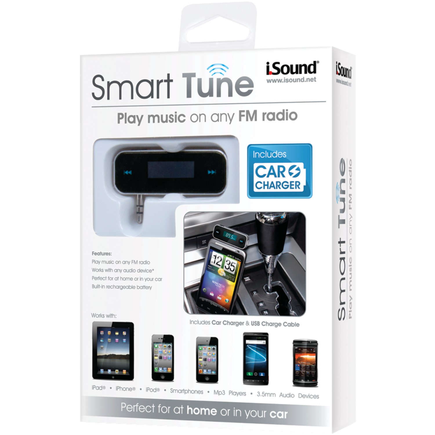 i.Sound ISOUND-1639 Smart Tune FM Transmitter - image 3 of 3
