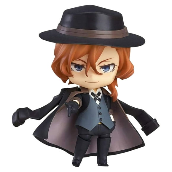 Figurine Articulée Bungo Stray Dogs Chuya Nakahara Nen-doroid de 4 Pouces, Multicolore