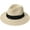 Light Khaki, variant on Panama Straw Hats for Women Men Summer Beach Sun Hat Wide Brim Fedora Cap UPF50+