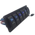 thumbnail image 4 of Panel De Interruptor Basculante De Doble Luz Led Para Barco Marino, Rv, 12V, 24V, Universal, Para Coche, Barco, Panel De Interruptor, Enchufe Para Encendedor seitruly VI008603-02, 4 of 7