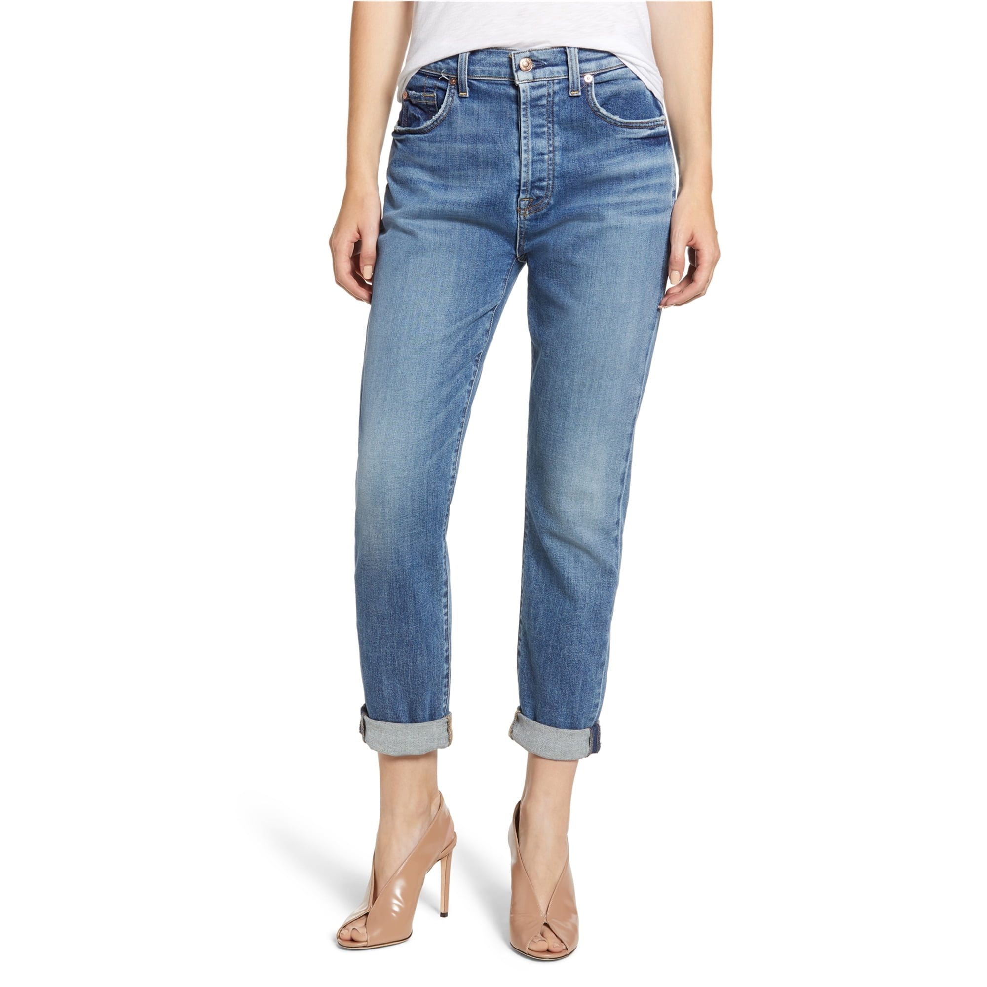 7 for all mankind boy cut jeans