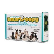 SmartPoopy Walking Bags - Box of 200 - Compostable
