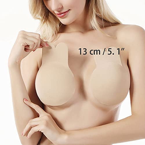 Adhesive Nipple Cover Bra Wireless Bralette Breast Sticky Silicone