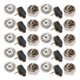 thumbnail image 3 of Women Shirt Brooch Buttons 20Pcs Anti-Emptied Prevent Peeping Assorted Color Round, 3 of 5