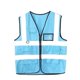 thumbnail image 1 of Chaleco de seguridad de alta visibilidad con cremallera, chaqueta reflectante, chaleco de seguridad con 5 bolsillos, 1 of 5