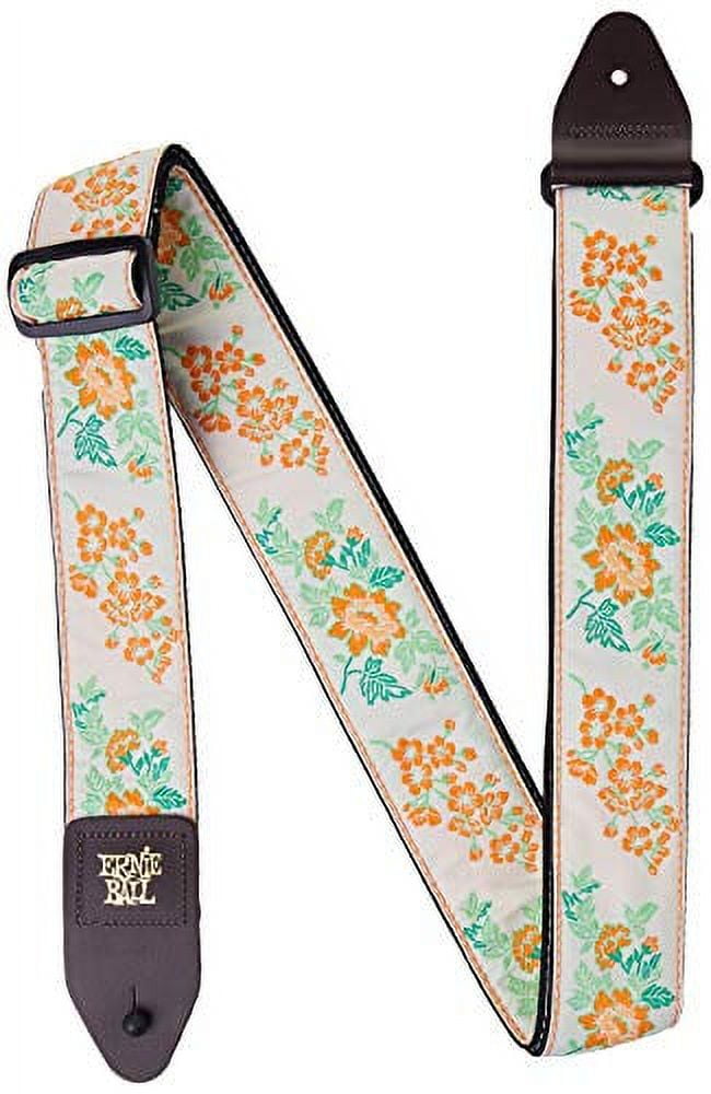 Ernie Ball P04617 Jacquard Design Polypro 2 in. Guitar Strap - Alpine Meadow