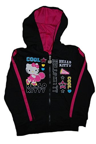 black hello kitty jacket