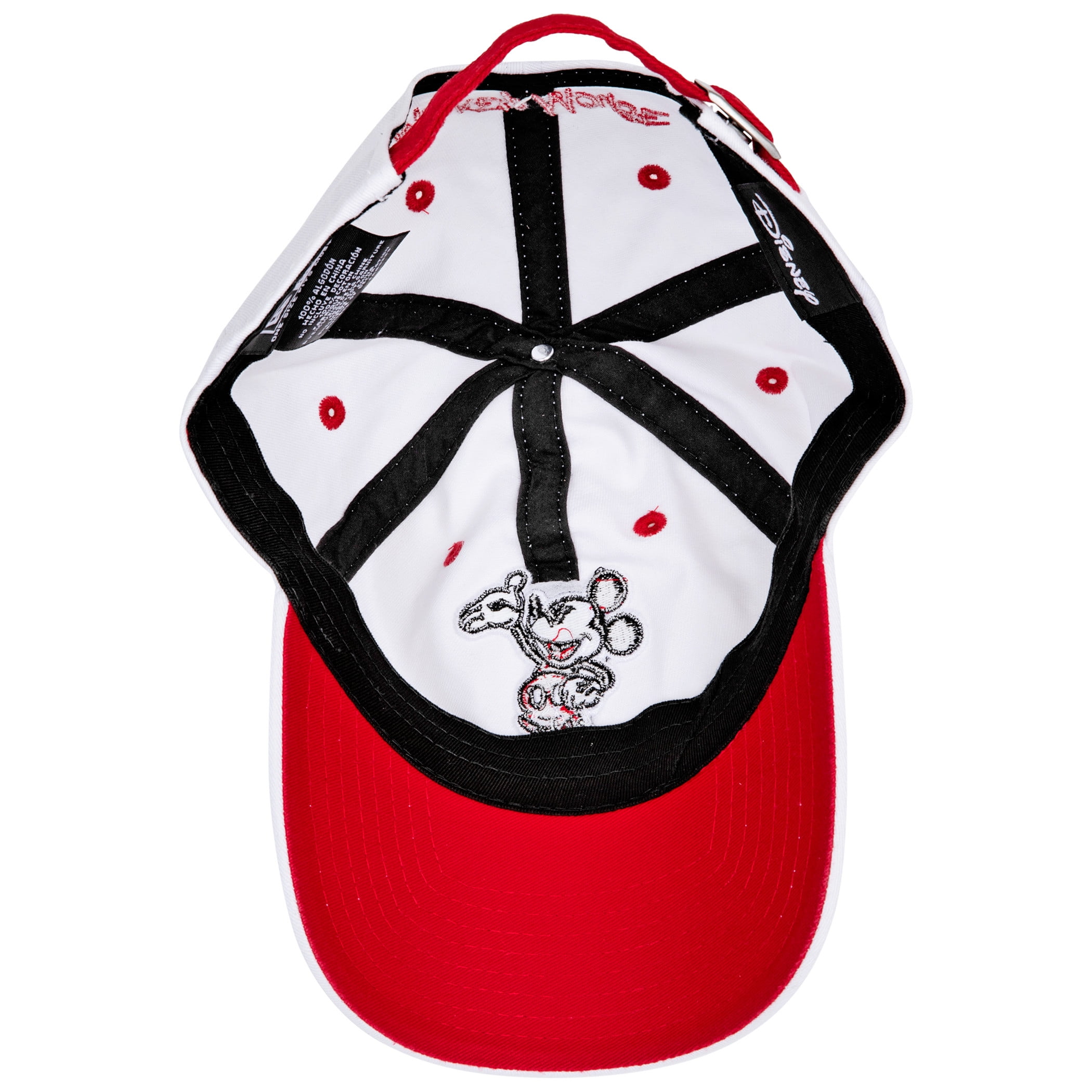 Disney Mickey Mouse White and Red New 