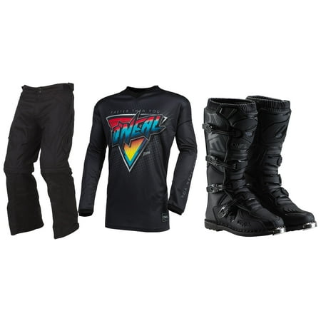 Oneal Element Threat Speedmetal Jersey Pant Boots Combo