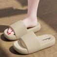thumbnail image 5 of Women and Men Waterproof Quick Dry Non Slip Bathroom Slippers Home Summer Bathing Slippers Comfortable Lightweight Slippers, 5 of 6