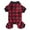Red, variant on Pet Dogs Cats Christmas Jumpsuit Pajamas PJS Puppy Soft Cotton Costume Clothes