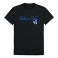 thumbnail image 1 of W Republic 554-147-BLK-05 Seton Hall University T-Shirt Script, Noir - 2TG, 1 of 1