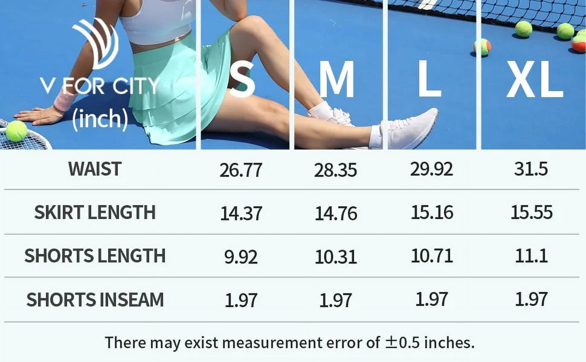BeautyIn Women's High Waisted Swim Skirt Tiered Sport Skirt with Built-in Shorts