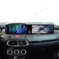 thumbnail image 2 of ZWNAV Dual 12.3 inch Screen Car Radio For Fiat 500X 2014-2019 Android GPS Navigation Multimedia Video Player Stereo Receiver Head Unit, 2 of 15