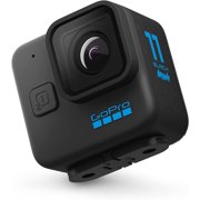 GoPro HERO11 Black Mini - Compact Waterproof Action Camera with 5.3K60 Ultra HD Video, 24.7MP Frame Grabs, 1/1.9 Image Sensor, Live Streaming, Stabilization