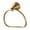 Gold, variant on 2 Pcs Antique Brass Towel Ring, Half Round Wall Mounted Hand Towel Holder for Bathroom, Copper Finish Bathroom Hardware with Flared Design for Classic Kitchen or Vanity