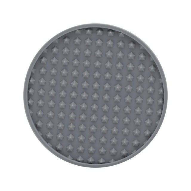Dvkptbk Place Mats 6pc Cup Mat for Drinks, Silicone Drink Cup Mat, Cup Mat with Grooved Design, Non-slip Base, Cup Mat for Coffee Table Kitchen Gadgets on Clearance