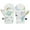 Z6 White, variant on Toddler Kids Boys Girls Mittens Cartoon Print Thick Thermal Relaxed Gloves Fall Winter Ski Gloves Size 4-10 Years White