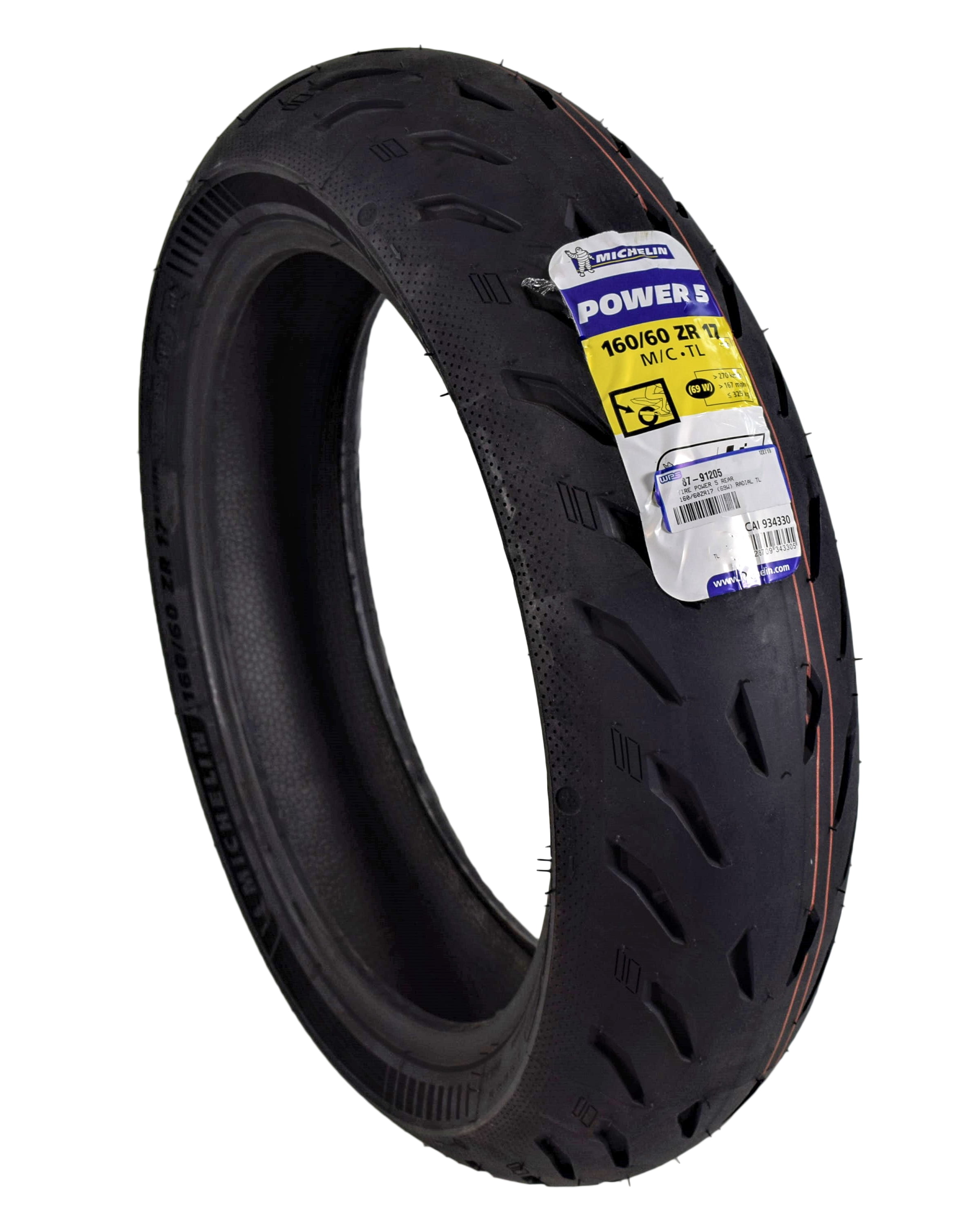 Michelin Pilot Power 5 160 60zr17 Rear Radial Motorcycle Sport Bike Tire 69w Walmart Com