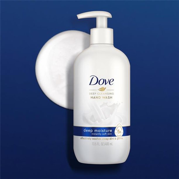 Dove 13.5 oz Deep Moisture Hand Soap Pack of 4