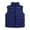 Blue, variant on WOYY Boys Girls Lightweight Padded Vest Outerwear Sleeveless Jacket for Kid, Sizes 3-4T