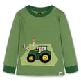 thumbnail image 1 of Camiseta John Deere Tractor para niños pequeños, manga larga, 3T, verde, 1 of 6