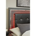 thumbnail image 5 of Signature Design by Ashley Lodanna Queen Upholstered Panel Headboard Gray (Headboard Only), 5 of 8
