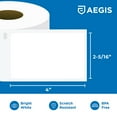 thumbnail image 2 of Aegis Adhesives - Compatible Direct Thermal Labels Replacement for DYMO 30256 (2-5/16" X 4") Shipping - Use with Labelwriter 450, 450 Turbo, 4XL Printers (8 Rolls), 2 of 6