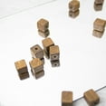 thumbnail image 4 of Slanted Square Wood Beads - Pepper, Taupe - 8 pcs., 4 of 4