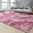 thumbnail image 2 of Alfombra FlyDoit de peluche peludo teñido con corbata, 183 x 274 cm, 2 of 9