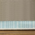 thumbnail image 3 of Retro Turkish Area Rug, Antique Victorian Floral Patterns in Modern Graphic Print Old Fashioned Art, Carpet for Living Room Decor, 6.6' X 9.6', White Deep Sky Blue, by Ambesonne, 3 of 4