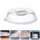 thumbnail image 5 of 1 UNID CUBIERTA DE ALIMENTOS MICRONDAVE HORNO PARA HECHO TAPA DE PLACA DE PLACA DE COCINA DE COCINA DE COCINA (Transparente), 5 of 6