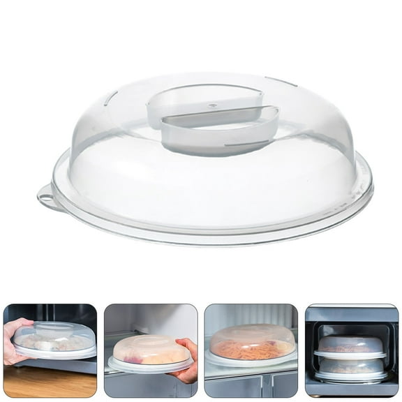 PTOOTP Microwave PP Lid for Food Storage, Keeps Food Fresh and Splatter-Free, and Reusable 1 Pc