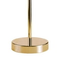 thumbnail image 4 of Metal Stalk Design Table Lamp with Hanging Crystals Shade, Gold- Saltoro Sherpi, 4 of 5