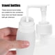 thumbnail image 3 of 4 PC Botellas de viaje vacías Tubos recargables Bottles Bottalas de exposición con recipientes de dispensadores de tapas para champú de ducha Cleanser facial, 3 of 5