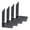 Black, variant on 4 Pcs Multifunctional Acrylic Book Stoppers Practical Book Holders Shelf Decorative Bookends L-Shape Bookends