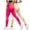 Hot Pink, variant on 2 Pack Cellulite Leggings, High Waist 3D Anti Cellulite Leggings for Women, Slimming Workout Yoga Pants Hot Pink for Size XXL