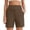 Coffee, variant on Athletic Shorts for Women Summer High Waisted Casual Stretchy Workout Yoga Shorts with Pockets