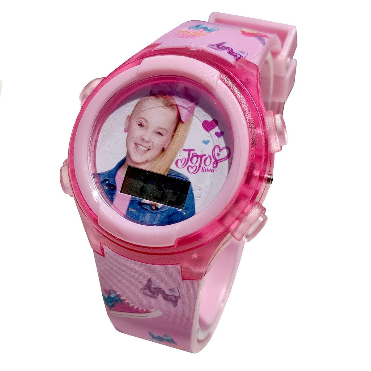 Nickelodeon - Jojo Siwa Flashing LCD Watch - Walmart.com - Walmart.com