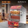 thumbnail image 2 of Vaporizador para salchichas ROVSUN 30L/31.7QT 175 salchichas y 40 bollos, 2 of 7