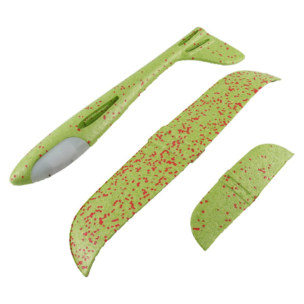 Hand Throwing Aircraft Foam Glider Color Foam Swinging Aircraft