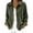 *Army Green, variant on ClodeEU Women's Corduroy Button Down Long Sleeve Shirt,Casual Loose Fit Fall Blouse ,Women's Plus L