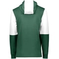 thumbnail image 2 of Holloway Sportswear S All-American Team Hoodie Dark Green Heather/White 222581, 2 of 5