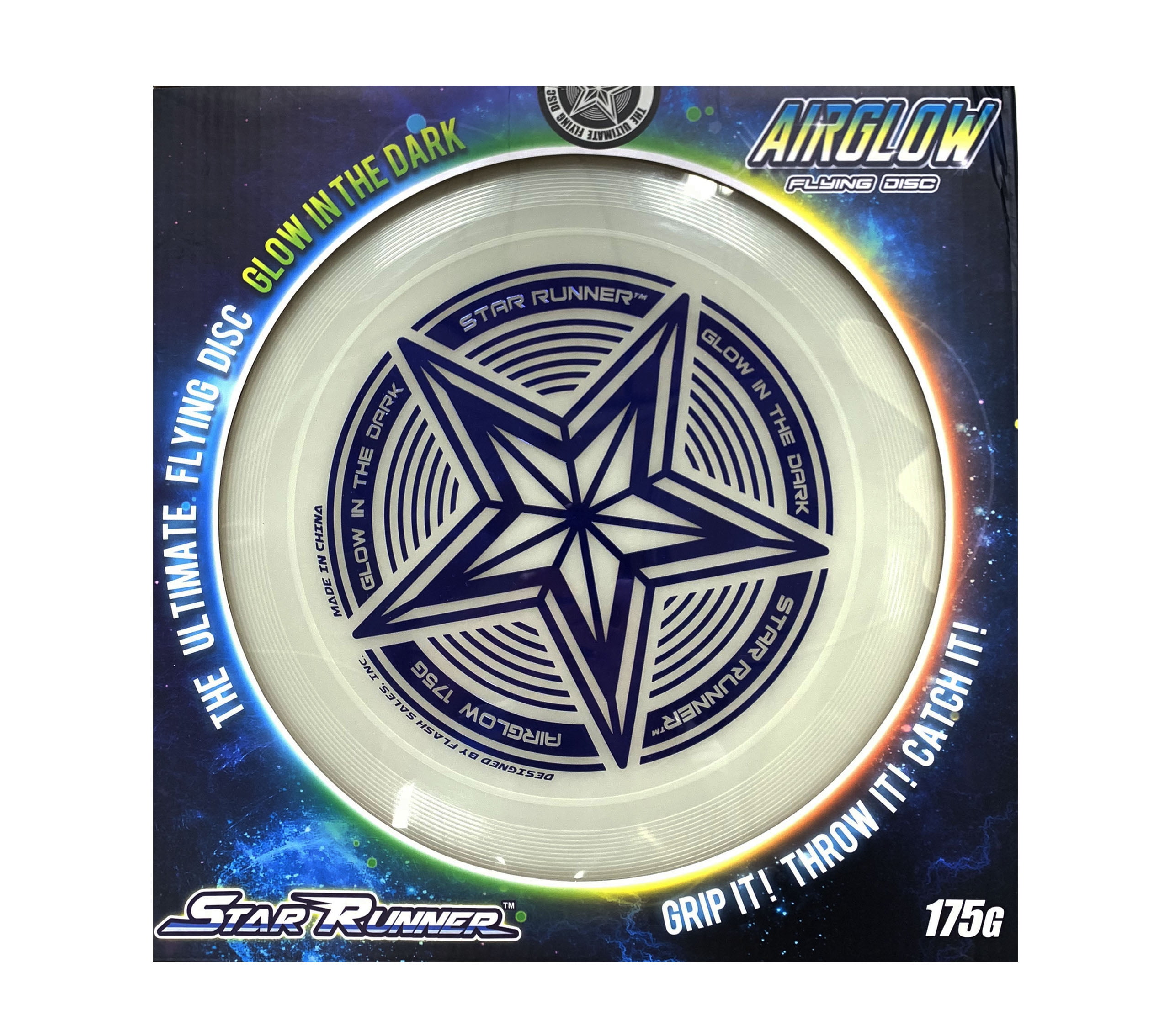 RECYCLED REFLYER SWIRLS WILL VARY NEW Wham-O UMAX 175g Ultimate Frisbee Disc 