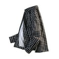 thumbnail image 2 of Mens Shirts Under $10 Men's Loose Checkered Flannel Shirts Vintage Long Sleeve Casual Button Down Plaid Shirt Jackets, 2 of 9