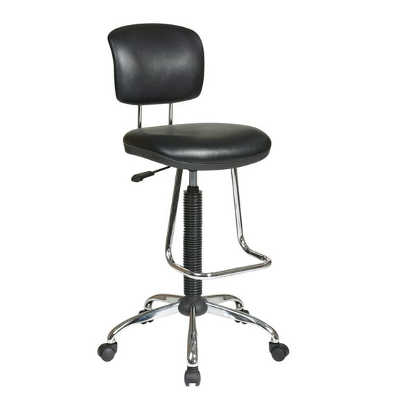 Office Star Products Chrome Finish Economical Chair