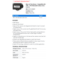 thumbnail image 2 of Mass Air Flow Sensor - Compatible with 1989 - 1993 Oldsmobile Cutlass Ciera 3.3L V6 1990 1991 1992, 2 of 2