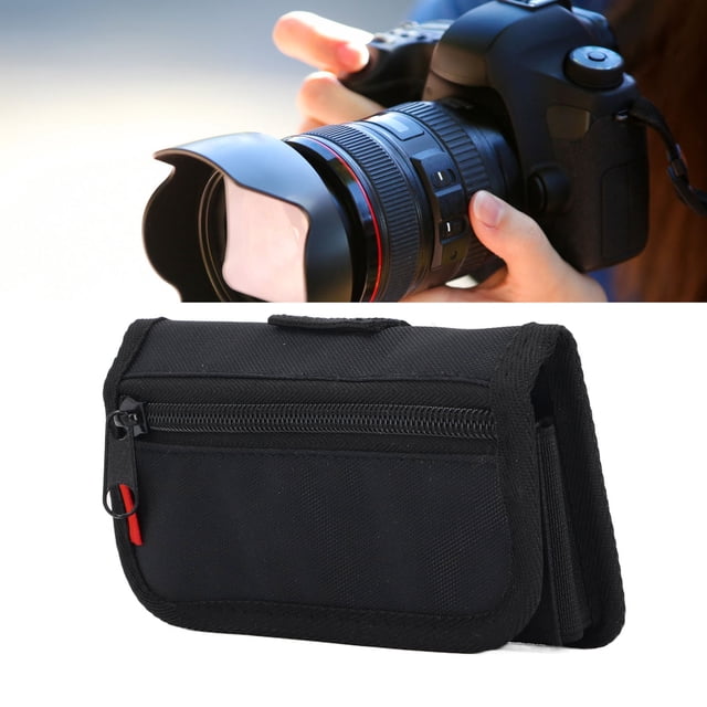 Caso de Soporte de Batería, Bolsa de Batería de Cámara dslr de Protección Resistente A Los Rasguiones para Batería AA