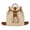 Brown, variant on Women Striped Woven Backpack Lightweight & Portable Schoolbags Handmade Rucksack With Flap Design For Shopping Holiday Parties Commute Daily Use (Pink)