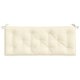 thumbnail image 3 of Cojines de banco VidaXL para interiores y exteriores, 2 unidades, color blanco crema, 3 of 5